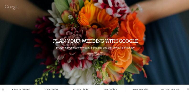 Google will Help you Simplify Wedding Planning