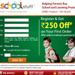 Rs. 250 off at Allschoolstuff.com Looks Catchy Deals
