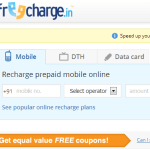 Is online mobile recharge with FreeCharge FREE?